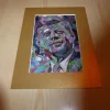 Tradera John F. Kennedy JFK Pop Art fotografi med passepartout| Fotokunst