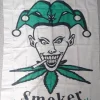 Tradera Jolly Smoker flagga väggprydnad 80 x 125cm> Flag