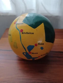 Tradera Jordglob med Dalarna på> Kuriositeter