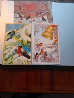 Tradera JULEKORT x 3| Nordiske Lande