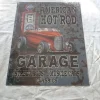 Tradera julklapp? retro plåtskylt 32x40 cm amerikan hot rod garage| Merchandise