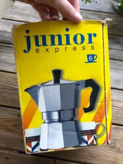 Tradera Junior Express Espressobryggare (6 koppar)| Husholdningsapparater