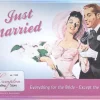 Tradera Just Married - Vykort i plåt - PlåtVykort| Bryllups-borddækning & Dekorationer