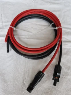 Tradera Kabel för anslutning av solceller 2m 6mm2| Autocampere & Campingvogne