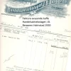 Tradera Kaffe Faktura från Handelsbolaget J.B. Berggren Halmstad 22 okt 1920> Fragtsedler & Fakturaer