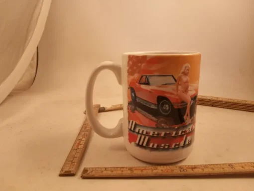 Tradera kaffe mugg chevrolet corvette american muscle 22203| Kaffe & Te