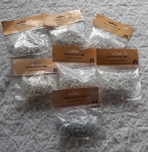 Discount Kakelkryss 2 mm 7 pkt Gulv, Fliser & Klinker