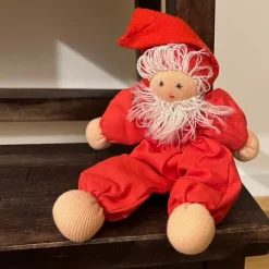 Clearance kalikå TOMTE nisse - vintage Højtider