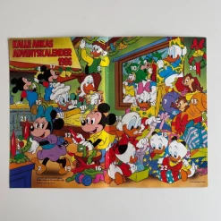 Tradera Kalle Ankas adventskalender 1986 (oöppnad)> Reklame Gadgets