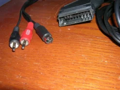 Tradera Kamerasladd 4-pol Mini DIN+2xRCA - Scart 2m| Tv & Tilbehør