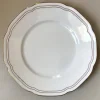 Sale Karlskrona Assiett, Sverige, dekorkant i rött och guld Keramik & Porcelæn, Svensk