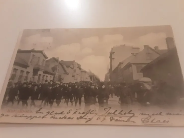 Tradera Karlskrona demonstrationståg| Svenske Landskaber