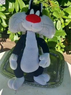 Tradera Katten Sylvester från Looney Tunes filmen som mjukdjur Vintage Fint skick| Disney
