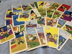 Tradera Kavalkad kortspel 50-talet Disney retro> Spillekort