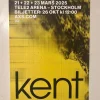 Tradera KENT - 2025 Stockholm konsertaffisch, poster| Musikplakater