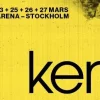 Cheap Kent, 4 bra sittplatser på rad, Lördag 22 mars, 3Arena Stockholm Koncerter