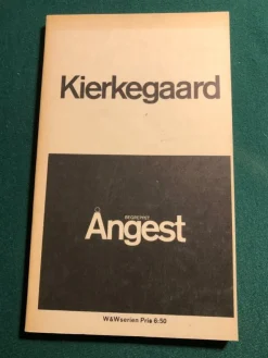 Cheap Kierkegaard: Begreppet Ångest Filosofisk Litteratur