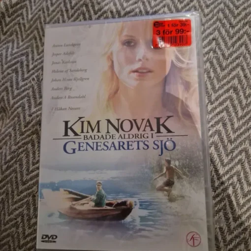 Tradera Kim Novak badade aldrig i Genesarets sjö DVD Ny Inplastad| Svenske Film