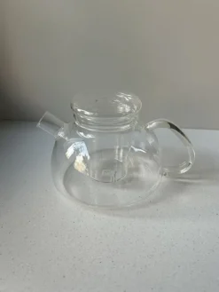 Tradera Kinesisk Tekanna i glas| Kaffe & Te