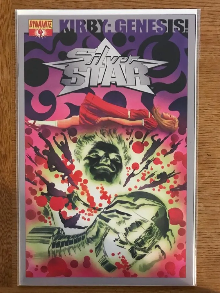Store Kirby Genesis Silver Star (2011 Dynamite) #4A NM Amerikanske Serier