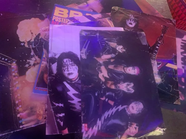 Tradera KISS Poster Gene ACE affisch plansch| Musikplakater