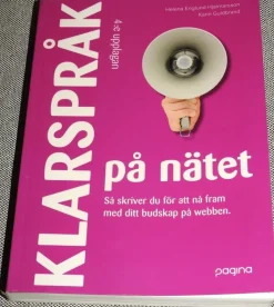 Tradera Klarspråk på nätet, 4:e uppl av Helena Englund Hjalmarsson| Noder Og Nodehæfter