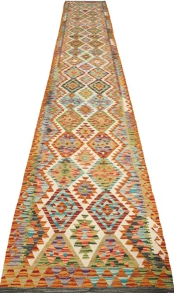 Tradera Klassisk Kelim, galleri model, ca 521x82 cm| Gulvtæpper