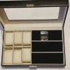 Tradera KLOCKBOX ARMBANDSUR FÖRVARING DISPLAY MED GLASLOCK> Tilbehør & Reservedele