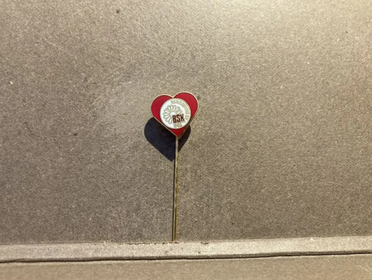 Tradera Klubbnål Bergsbyns BK, Skellefteå, Västerbotten> Stifte & Nåle