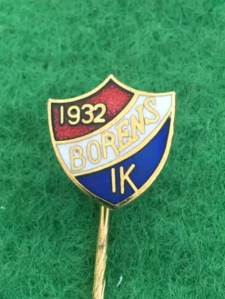 Tradera Klubbnål: Borens IK 1932 Motala Östergötland> Stifte & Nåle