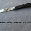 Tradera Kniv, fällkniv, Eskilstuna. Albert Chorell 1876-1888.> Knive & Sværd