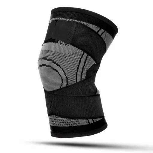 Tradera Knäskydd - Stöd & Stabilisering elastiskt svart par 2st svart skydd knä spännbar> Øvrigt Sport & Fritid