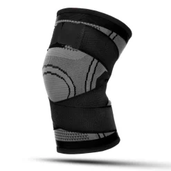 Tradera Knäskydd - Stöd & Stabilisering elastiskt svart par 2st svart skydd knä spännbar> Øvrigt Sport & Fritid