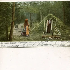 Tradera Koja i skogen(Småland), beg 1903| Svenske Landskaber