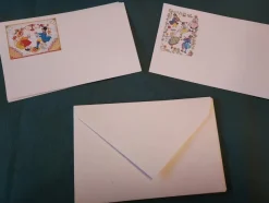 Tradera KORT/KUVERT för brev 7 st folkdräkt !> Kuverter & Brevpapir