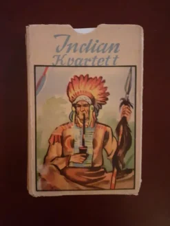 Tradera Kortlek, Indiankvartett, 1957> Spillekort