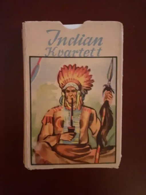 Tradera Kortlek, Indiankvartett, 1957> Spillekort