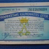 Tradera Kronprinsessans hjälpkommittés lotteri 1937> Lotterier & Lodsedler
