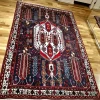 Tradera Äkta handknuten orientalisk ull matta 163x261 cm| Indretning & Husholdning
