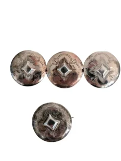 Tradera Äkta Silver. Antikt set Broscher folkdräkt år 1910> Brocher