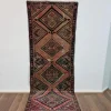 Best Äkta Vintage matta ca: 168x62 cm - 100% ull - Tvättad & klart - Handknuten Gulvtæpper
