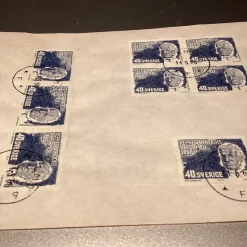 Tradera Kuvert Representationsformen 1866> Kuverter & Brevpapir