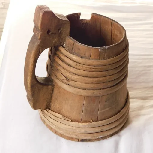 Store Laggad Stånka, kanna, allmoge, 17-1800-tal. Almue
