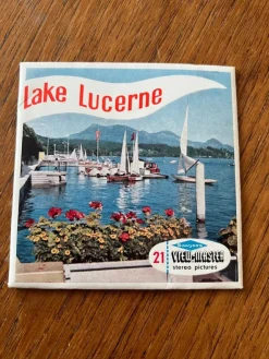 Tradera Lake Lucerne, View-Master stereobilder| Miniature Optik