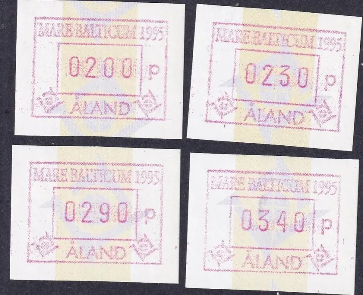 Tradera Åland Automatmärker FRAMA Mint| Norden