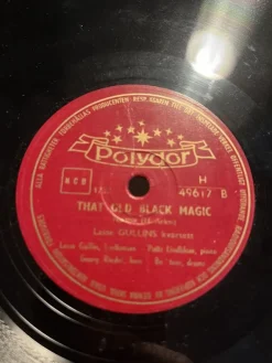 Tradera Lass Gullins kvintett. Polydor 49617.| Grammofonplader