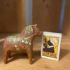 Tradera Äldre dalahäst 7 cm hög| Dalarheste