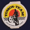 Tradera ÄLDRE DEKAL/KLISTERMÄRKE MOPED TOMOS-TEAM> Klistermærker & Stickers