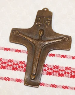 Cheap ÄLDRE HÄNGE MED FINA DETLALJER. BRONS. Ikoner & Religiøse Genstande