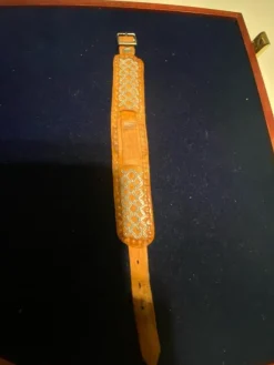 Tradera Äldre läderarmband samisk tenntråd,klockarmband> Armbånd